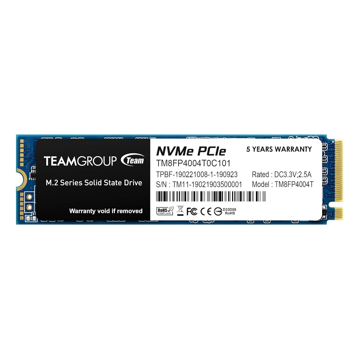 Mp34 4Tb With Dram Slc Cache 3D Nand Tlc Nvme 1.3 Pcie Gen3X4 M.2 2280 Internal Ssd (Read/Write Sp