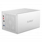 ORICO 5 Bay Hard Drive Enclosure Raid USB3.0 to SATA Aluminum 3.5'' External HDD/SSD Storage Drive