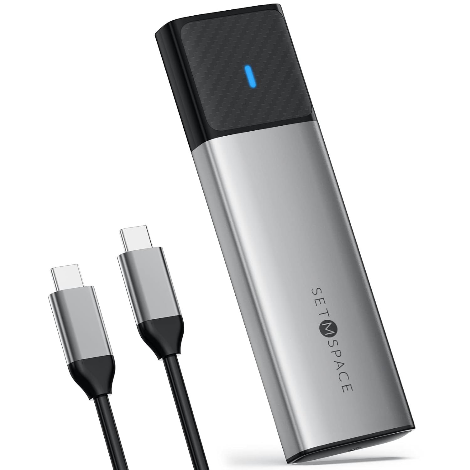 Ssd Enclosure Tool-Free, M.2 Nvme Ssd Enclosure Usb C 10Gbps, Nvme Enclosure Aluminum To Pcie M-Ke