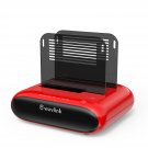 Wavlink Dual Bay External Hard Drive Docking Station, USB 3.0 to SATA I/II/III for 2.5 or 3.5in HD