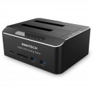Hard Drive Docking Station Usb 3.0 Aluminum Dual Bay Hard Drive Dock For 2.5" & 3.5" Sata Hdd Ssd