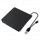 External Bluray Dvd Drive,Portable 3D Blu-Ray Read Writer Burner With Usb 3.0 And Type-C Port,Exte