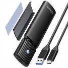 ORICO M.2 NVMe SATA SSD Enclosure Adapter Tool-Free, USB C 3.2 Gen 2 10Gbps NVMe, 5Gbps NGFF SATA