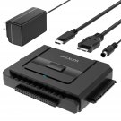 Case Of 40, Usb 3.0 To Ide Sata Converter, For Universal 2.5 & 3.5 Inches Sata Hdd Sdd & Ide Hdd D