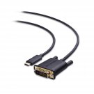 Cable Matters USB C to DVI Cable (USB-C to DVI Cable) 6 ft - Thunderbolt 4 / USB4 / Thunderbolt 3