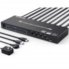Usb 3.0 Kvm Switch Hdmi 4 Port Support 4K@60Hz 2K@120Hz Simulation Edid, Hdmi Usb Switch For 4 Com