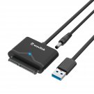 WAVLINK USB3.0 to SATA 3 Hard Drive Cable Adapter, SATA to USB A 5Gbps Adapter Cable, External Har