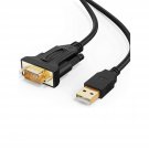 CableCreation USB to RS232 Adapter (FTDI Chipset), 3 Feet RS-232 Male DB9 Serial Converter Cable f