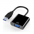 Usb To Vga Adapter, Usb 3.0/2.0 To Vga Adapter 1080P Hd Multi-Display Video Converter, Compatible