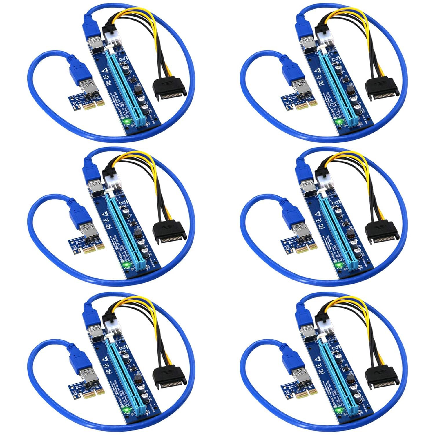 Pcie Riser For Ethereum Mining Rigs, Gpu Risers For Eth Mining Rigs, Pcie Extension Cable, Gpu Ext