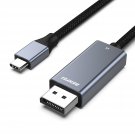BENFEI USB-C to DisplayPort 6 Feet Cable(4K@60Hz 2K@144Hz), USB Type-C to DisplayPort Cable [Thund