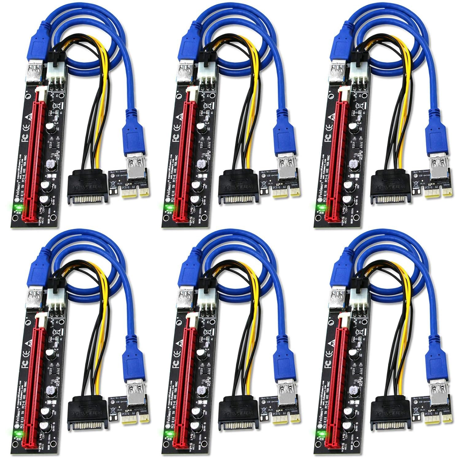 Gpu Riser For Ethereum Mining Rigs, Pcie Risers For Eth Mining Rigs, Gpu Extension Cable, Pcie Ext