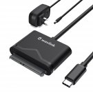 SATA to USB C Adapter Cable,USB to SATA III Hard Drive Converter,External Connector for 2.5" 3.5"