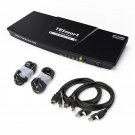TESmart DisplayPort + HDMI KVM Switch 2 Monitors 2 Computers, 4 Port HDMI & DisplayPort KVM Switch