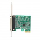 Pcie Expansion Card For Ax99100, Pcie X1, X4, X8, X16 Slots, Db25 Parallel Port Adapter Card, Comp