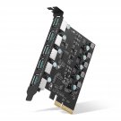 Pcie To Usb 3.2 Gen 2 Extension Card With 10 Gbps 5 Usb A Ports, Pci Express To Usb A Adapter Card