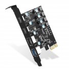 3 Usb 3.0 Ports And 1 Usb 2.0 Port Pci Express (Pcie) Expansion Card (2 Usb Type-A And 2 Usb Type-