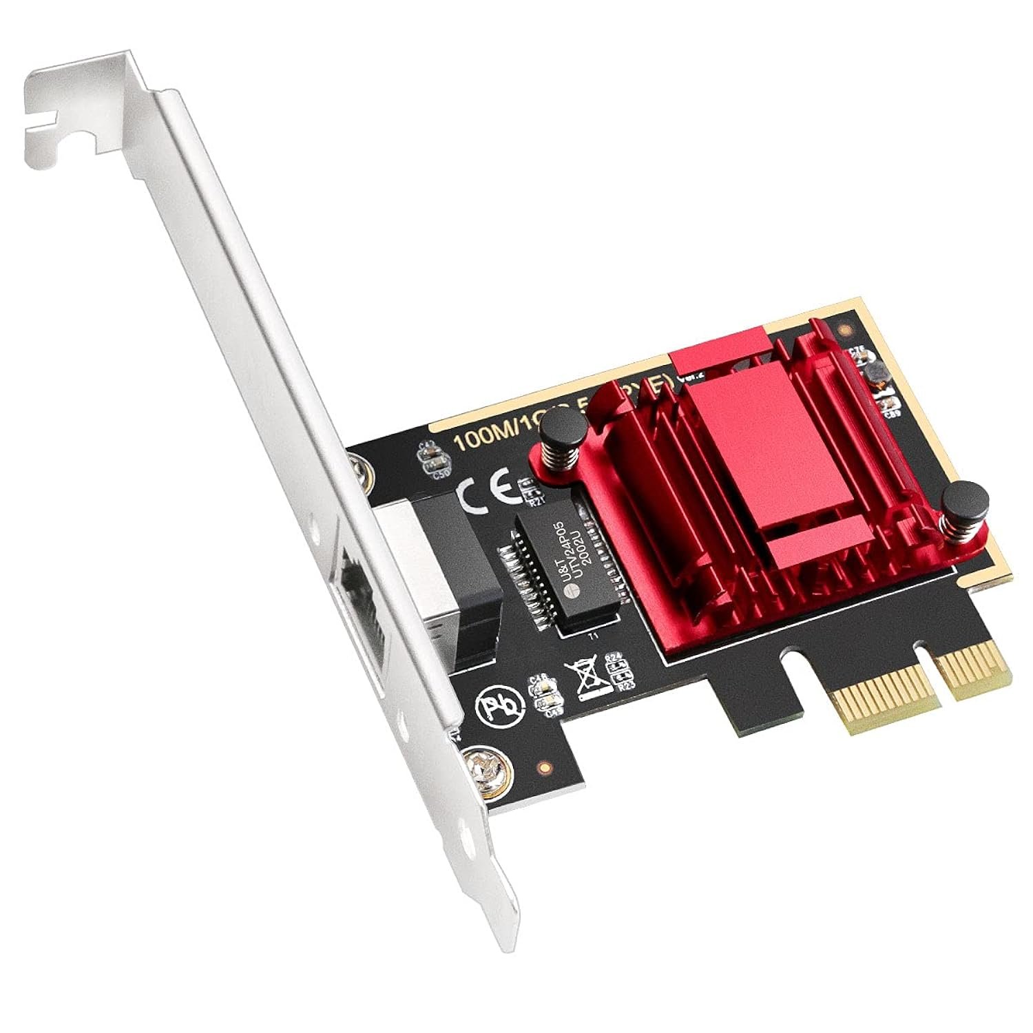 2.5Gbps Pci Express Network Adapter, 2.5Gbase-T Pcie Card, Rtl8125 Nic, Wake On Lan, Flow Control,