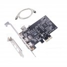 Pcie Firewire 400 Card,Ieee 1394A Pci Express 4 Ports Pcie Card (3 X 6 Pin And 1 X 4 Pin),Firewire