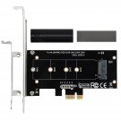 Nvme Pcie Adapter M.2 Ssd To Pci-E/Powerful Heat Sink Dissipation/Pcie X1 Interface Compatible Wit