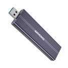 Nvme To Usb 3.1 / 3.2 Gen 2 Nvme Enclosure 10Gbps Ssd Reader M.2 Ssd Enclosure With Cover Compatib