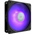 Cooler Master SickleFlow 120 V2 RGB Square Frame Fan, RGB 4-Pin Customizable LEDs, Air Balance Cur