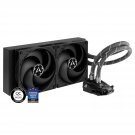 ARCTIC Liquid Freezer II 280 - Multi Compatible All-in-One CPU AIO Water Cooler, Compatible with I