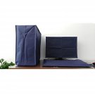 3 Pieces Computer Dust Cover Monitor + Keyboard+ Computer Host Pc Dust Proof Computer Covers Case
