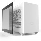 Cooler Master NR200P White SFF Small Form Factor Mini-ITX Case, Tempered Glass or Vented Panel, Ve