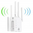 Wifi Extender,Wifi Booster 1200Mbps 2.4&5Ghz Dual Band(12800Sq.Ft) Wifi Repeater, Wifi Range Exten