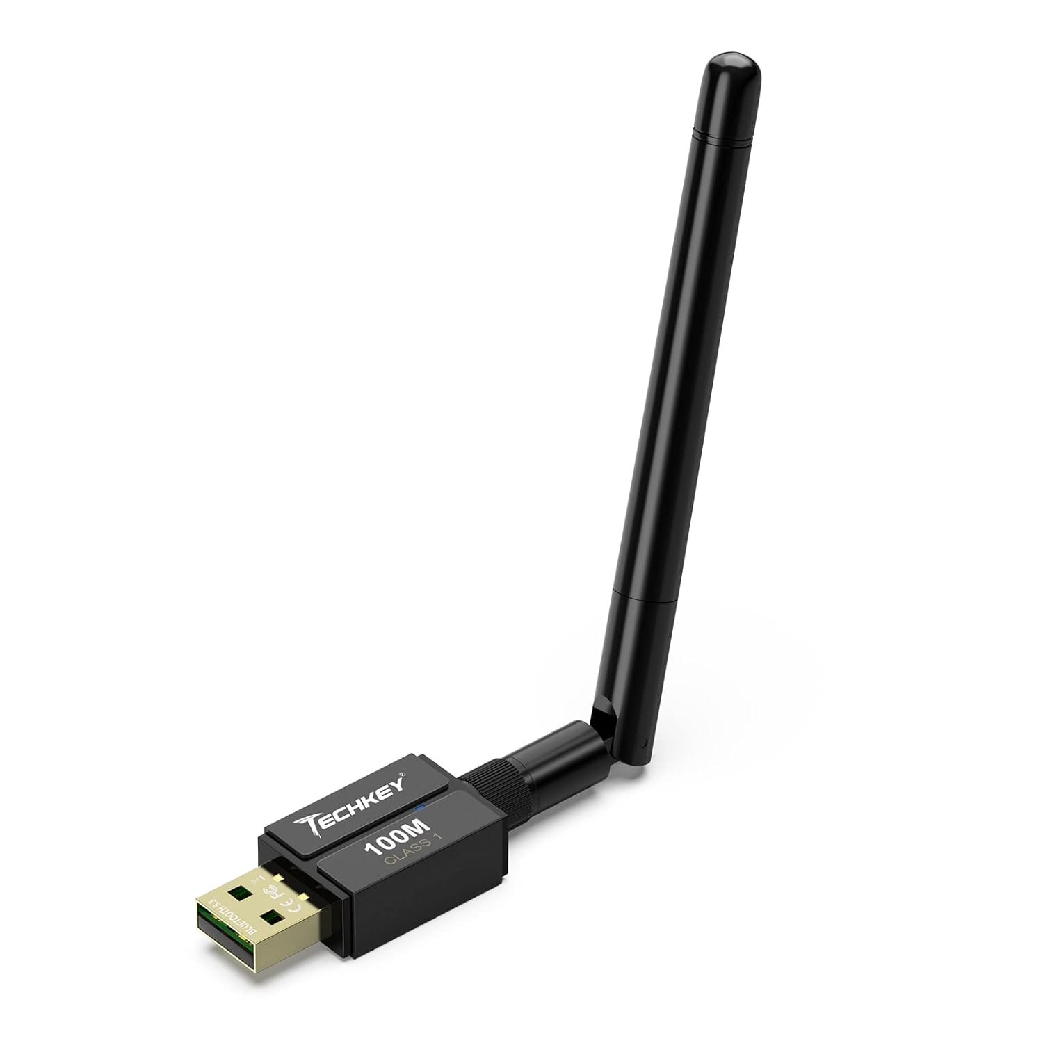 Long Range Bluetooth Adapter For Desktop Pc Plug & Play 5.3 Edr Class 1 Usb Bluetooth Dongle Wirel
