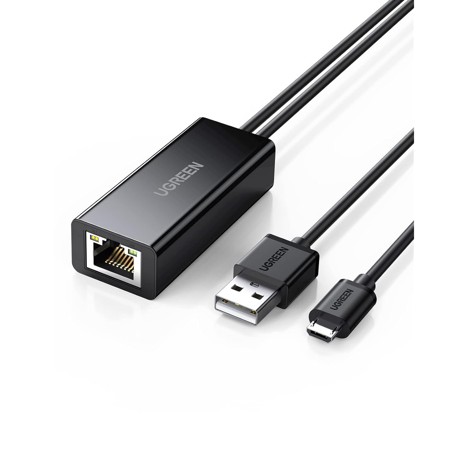UGREEN Ethernet Adapter Compatible with Fire TV Stick 4K Max Lite Chromecast Google Home Mini and