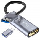 4K Hdmi Video Capture Card, Video Capture Device, Hdmi To Usb Capture Card, 1080P Capture Card For