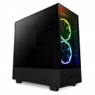 NZXT H5 Elite Compact ATX Mid-Tower PC Gaming Case – Built-in RGB Lighting – Tempered Glass