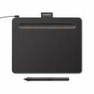 Wacom Intuos Small Graphics Drawing Tablet, includes Training & Software; 4 Customizable ExpressKe