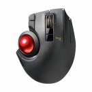 ELECOM EX-G Pro Trackball Mouse, Wired, Wireless, Bluetooth, 3 Types Connection, Thumb Control, 8-
