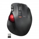 ELECOM EX-G Trackball Mouse, 2.4GHz Wireless, Thumb Control, 6-Button Function with Smooth Trackin