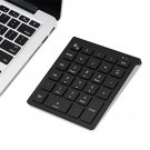 Bluetooth Number Pad, Portable Wireless Bluetooth 28-Key Numeric Keypad Keyboard Extensions For Fi