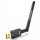 Long Range 100M Bluetooth Usb Adapter 5.3 For Pc, Drive-Free Bluetooth Adapter For Windows 11/10,