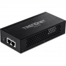 TRENDnet 2.5G PoE+ Injector, TPE-215GI, PoE (15.4W) or PoE+ (30W), Converts a non-PoE Port to a Po
