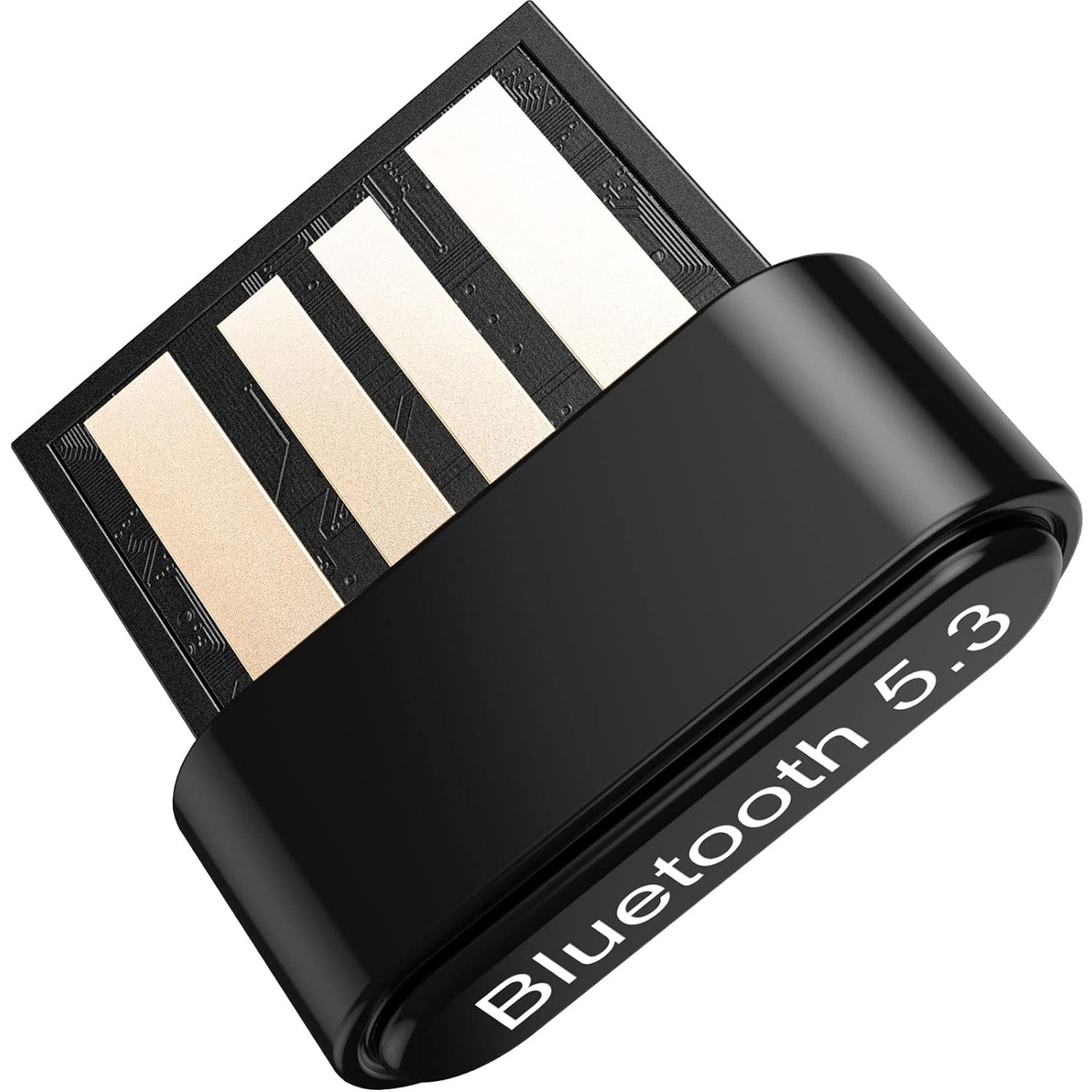 Usb Bluetooth 5.3 Adapter For Pc, Plug & Play Mini Bluetooth Edr Dongle Receiver & Transmitter Sup
