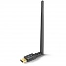 Usb Bluetooth Adapter For Pc, Usb Bluetooth 5.3 Dongle, Long Range 492Ft / 150M Bluetooth Stick Re