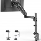 HUANUO Monitor Arm - Gas Spring Monitor Mount Fits 13-32'' Monitor, Full Motion Swivel, Single Mon