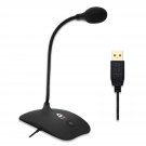 KLIM Talk USB Desk Microphone for Computer - New 2022 Version - Compatible with Any PC, Laptop, Ma