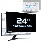 Computer Privacy Screen Filter 24 Inch For 16:9 Widescreen Computer Monitor – Removable Anti Glare