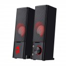 Redragon GS550 Orpheus PC Gaming Speakers, 2.0 Channel Stereo Desktop Computer Sound Bar with Comp
