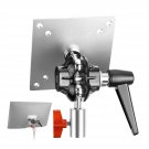 NEEWER Monitor Mount Adapter with VESA Mount, Adjustable Aluminum Alloy Light Stand Adapter Dual 3