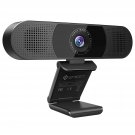 3 In 1 Webcam - 1080P Webcam With Microphone And Speakers, Noise Reduction, Auto Low Light Correct