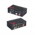 4K Hdmi Usb Kvm Extender Tcp/Ip Over Single Cat5E/6/6A/7 Up To 120M(390Ft), 1080P@120Hz, Plug & Pl