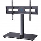 Swivel Universal Tv Stand Mount For 37-70 Inch Lcd Oled Flat/Curved Screen Tvs-Height Adjustable T